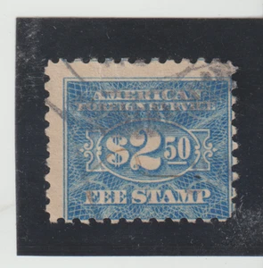 US Scott #RK29 Used $2.50 Foreign Service Fee Perf 10 - Picture 1 of 1