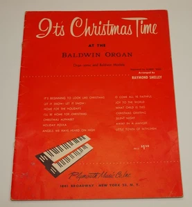 Libro de villancicos de órgano o piano Baldwin 1958 de colección ES HORA DE NAVIDAD Raymond Shelley - Imagen 1 de 7