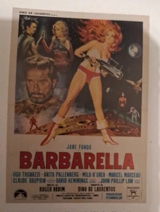 Vintage Barbarella 1968 Film Release Poster Fine Art Modern Postcard - Bild 1 von 4