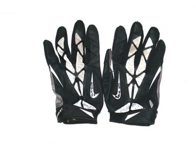 AJ FRANCIS WASHINGTON REDSKINS COMMANDERS GAME WORN USED SIGNED NIKE GLOVES - Image 1 of 4
