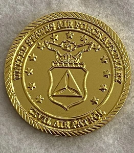 U S AIR FORCE AUSILIARIA PATTUGLIA AEREA CIVILE moneta sfida gruppo orientale - Foto 1 di 3