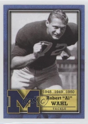2002 TK Legacy Michigan Wolverines Lettermen Al Wahl #L7 - Image 1 of 2