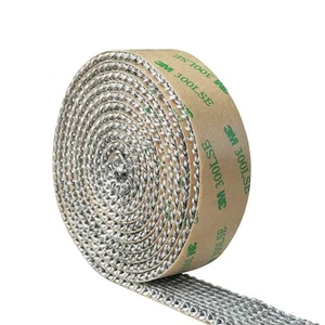 Stove Gasket Tape, Self Adhesive Flat Gasket for Stoves and Fireplaces, 1" Width - Picture 1 of 7