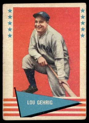 1961 Fleer бейсбол Greats Лу Гериг VG + New York Yankees #31 - Изображение 1 из 2