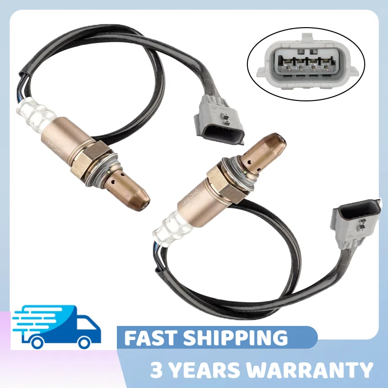 Juego de 2 sensores de oxígeno aguas arriba para Nissan Titan XD 5,6 L V8 2016 2017 2018 2019 Foto 1 de 4