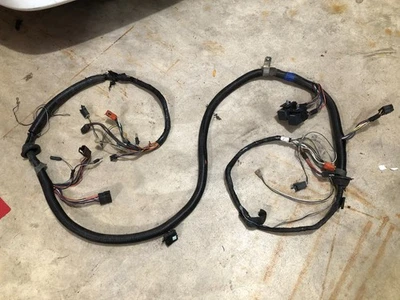 1989 年吉普 FSJ 前门仪表板交叉线束窗户锁 Grand Wagoneer — 第 1/4 张图片