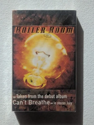 BOILER ROOM Can't Breathe 2000 PROMO Cassette Tape Nothingface Incubus Deftones Foto 1 de 4