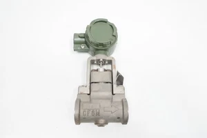 Yokogawa YF102-NNNB3A-S3S3*C/FMF/SCT Stainless Vortex Flow Meter 257.6p/gal 1in - Picture 1 of 6