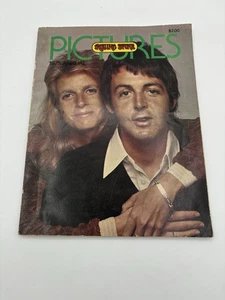 Vintage Rolling Stones 1975 Pictures Annual Photo Album Paul McCartney - Picture 1 of 5