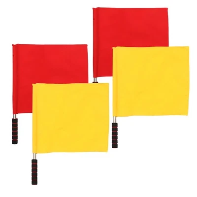  4 Pcs Signal Flagge Signalflaggen Handsignalflagge Schiedsrichterflagge - Bild 1 von 4