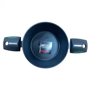 Moneta eris casseruola cm 20 con coperchio in vetro antiaderente adatto ad induz - Foto 1 di 3