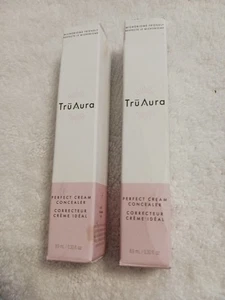 Menge 2 TruAura Perfect Creme Concealer 0,3 flüssige Unzen pro Stück neu MEDIUM Farbton - Bild 1 von 7