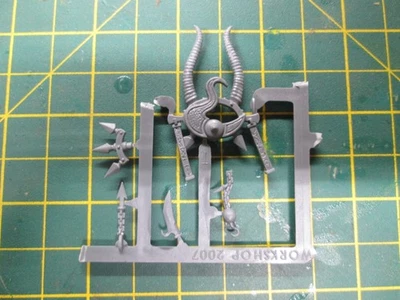 Warhammer 40k Chaos Space Marine Tzeentch Banner Top Icon Symbol Daemon - Image 1 of 2