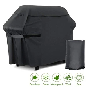 Cubierta de parrilla de gas para barbacoa impermeable al aire libre resistente protección UV 58 pulgadas - Imagen 1 de 9