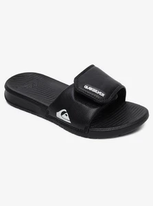 Quiksilver Bright Coast Black Adjustable Slide Sandal Big Kids 3325 Size 1 (32) - Picture 1 of 4