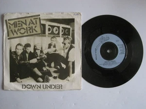 MEN AT WORK - DOWN UNDER - 7" 45 rpm vinyl record - Picture 1 of 1