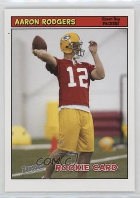 2005 Topps Bazooka Aaron Rodgers #190 Rookie RC - Image 1 of 3