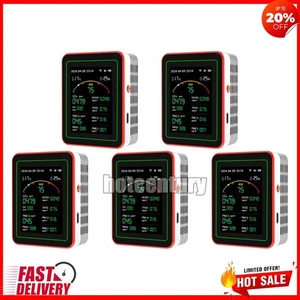 WiFi 15-in-1 Air Quality Detector PM2.5 PM1.0 CO CO2 TVOC HCHO Tester (White) - Picture 1 of 10
