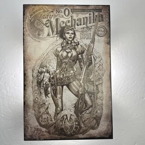 Lady Mechanika #0 2010 | Variante de esqueleto de incentivo para minoristas Benítez 1:10 | Casi nuevo-🔑 - Imagen 1 de 18