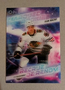 2024-25 OPC O-PEE-CHEE HOCKEY FRANK NAZAR 3D MARQUEE ROOKIE RC SSP #3D-FN - Bild 1 von 4