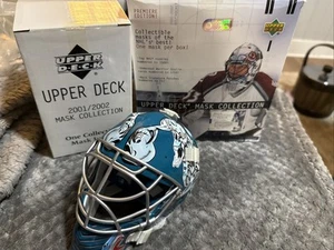 RARE LIMITED 2001-2002 UPPER DECK MINI MASK EVGNENI NABOKOV SAN JOSE SHARKS - Picture 1 of 8