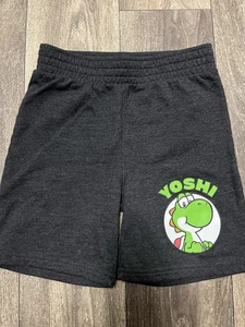 Super Mario Nintendo Yoshi Jungen L Sweatshorts Größe 10 - Bild 1 von 5