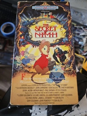 The Secret Of Nimh VHS Video 1982 Movie Animated Cartoon MGM UA - Image 1 of 3