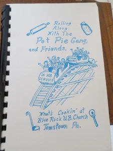 Spiral Cookbook TOMSTOWN PA Pennsylvania Blue Rock U.B. Church 200+ Pages - Bild 1 von 5