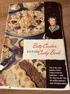 Vintage Betty Crocker Picture Cooky Recipe Cookbook General Mills - Picture 1 of 7