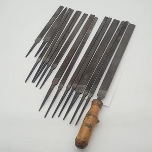 Lote Mixto Nicholson Archivos 15 Piezas Molino/Bastardo Varios Tamaños Condiciones EE. UU. De Colección - Imagen 1 de 10