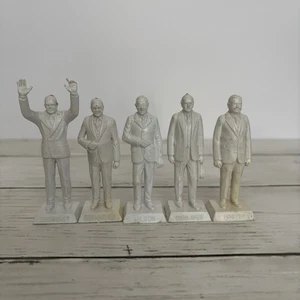 Vintage Marx U.S. Presidents Lot of 5 Figures Eisenhower Wilson Hoover Coolidge - Bild 1 von 16