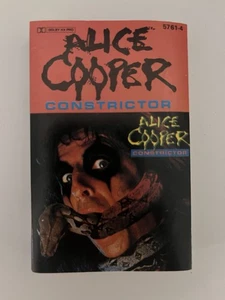 Alice Cooper - Constrictor 1986 MCA Oz Cassette Tape - Picture 1 of 7