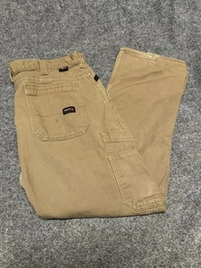 Ariat FR Canvas Cordura M5 CAT2 Straight Leg Pants Men 36 28 Work Wear Carpenter - Picture 1 of 14