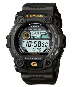 Casio Herren G-7900-3 G-Shock grün Harz Digital Zifferblatt Uhr 7900 SERIE - Bild 1 von 1