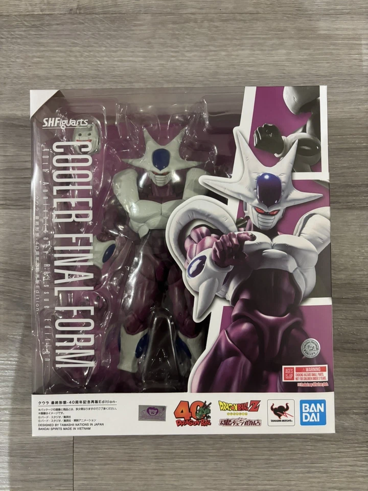 S.H.Figuarts Dragon Ball Cooler Final Form 40th Anniversary Reissue Edition