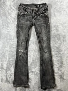 Miss Me Damenjeans bestickt Poc JP6156B3 Größe 24 34 Low Rise Boot - Bild 1 von 14
