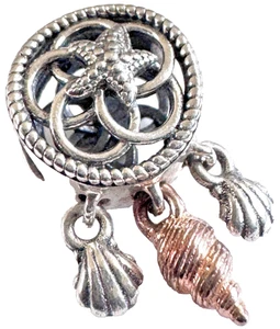 Pandora Rose Seashell Atrapasueños Dije Náutico - 788944C00 - Imagen 1 de 7