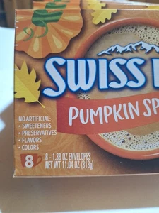 2 cajas de Swiss Miss Pumpkin Spice mezcla de cacao caliente 8 unidades 16 en total - Imagen 1 de 4