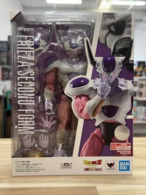 Bandai Tamashii SH Figuarts Dragon Ball Z Freezer 2da Forma Caja Dañada Foto 1 de 4
