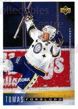1995-96 Swedish Upper Deck #112 Tomas Forslund