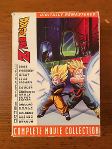 DRAGON BALL Z remastered 11-DVD movie collection (1989-95) Akira Toriyama Toei