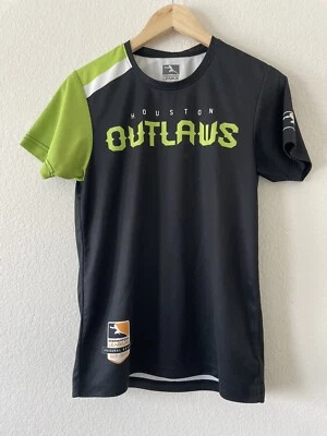 Camiseta Overwatch League - Houston Outlaws - Temporada Inaugural - Tamanho Pequeno - Imagem 1 de 3