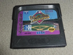 SEGA GAMEGEAR VIDEOSPIEL WORLD SERIE BASEBALL PATRONENAUSRÜSTUNG - Bild 1 von 2