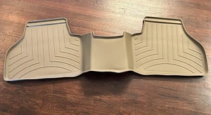 Weather Tech 453312 BMW X3 2011-2017 Tan Floor Mat Second 2nd Row Back Row Only - Picture 1 of 7