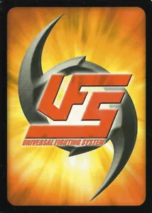 UNIVERSAL FIGHTING SYSTEM, UFS CCG - (DS01) SINGLE RARE CARDS - Picture 1 of 15