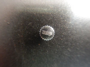 TISSOT COURONNE REMONTOIR ACIER ANTIPOUSSIERE DUSTPROOF CROWN Ø 4,5 mm Stem 1,1 - Picture 1 of 7