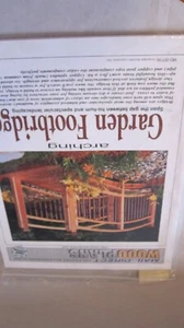 Piani Legno Giardino Ponte Passerella Posta Pacco Diretto Arco 14 Pagine Istruzioni - Foto 1 di 8