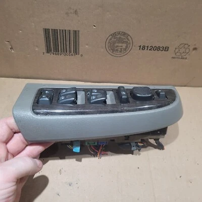 Interruptor de ventana GMC Sierra Yukon Avalanche Escalade Silverado 2003-2008 ENVÍO GRATUITO Foto 1 de 4