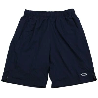Oakley Enhance Woven Shorts 9.7 Mens Size S Small Foggy Blue Casual Gym Shorts - Image 1 of 2