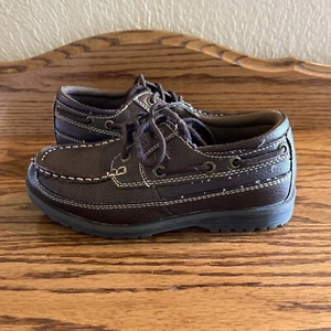 Sperry Top-Sider Boys Youth Brown Loafers Casual Shoes Size 3W - Picture 1 of 11